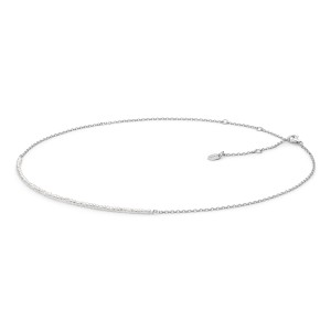 Colier argint cu perle naturale albe DiAmanti SK22505N-G (Argint 925‰ 2 g.)